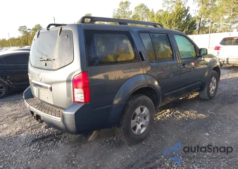 2008 Nissan Pathfinder S из США, поврежденный, VIN 5N1AR18U58C659981